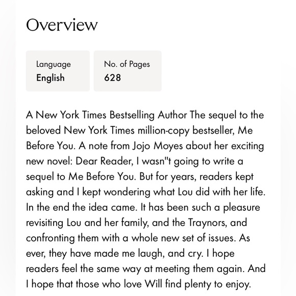 Book x After You - Jojo Moyes - Picture 2 of 3